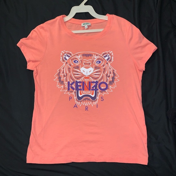 womens pink kenzo t shirt